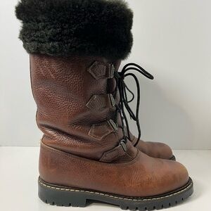 Sorel Caribou Brown Leather Boots